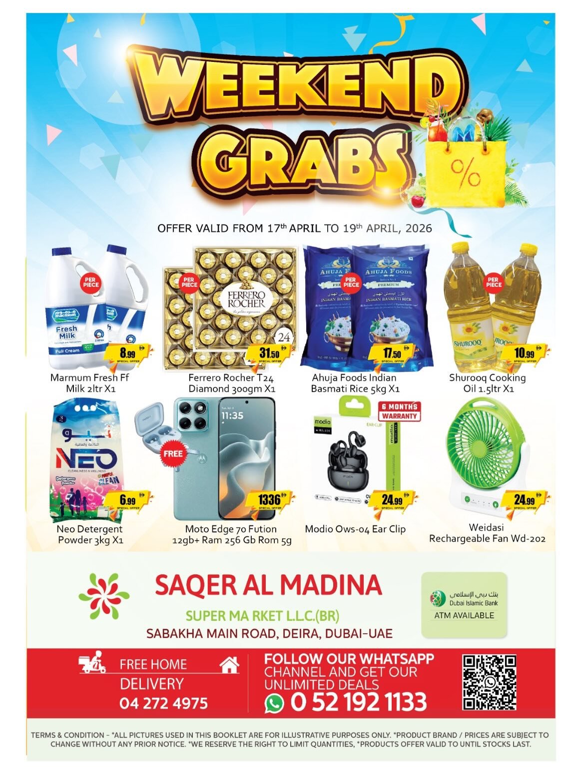 Saqer Al Madina offers Catalog cover page