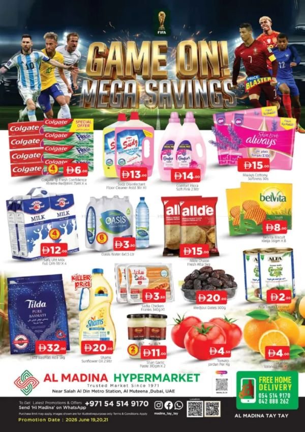 Al Madina Al Muteena Mega Savings Promotion