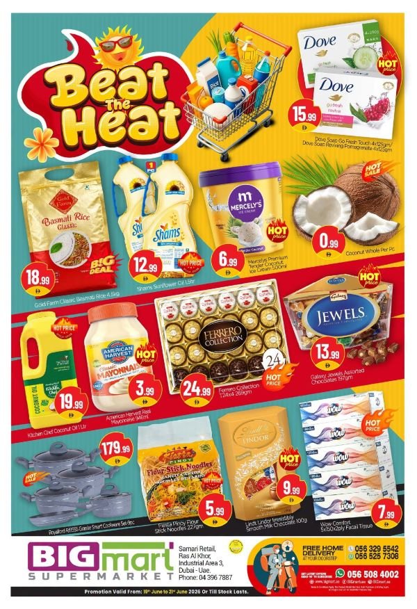 BIGmart Dubai Beat the Heat offers