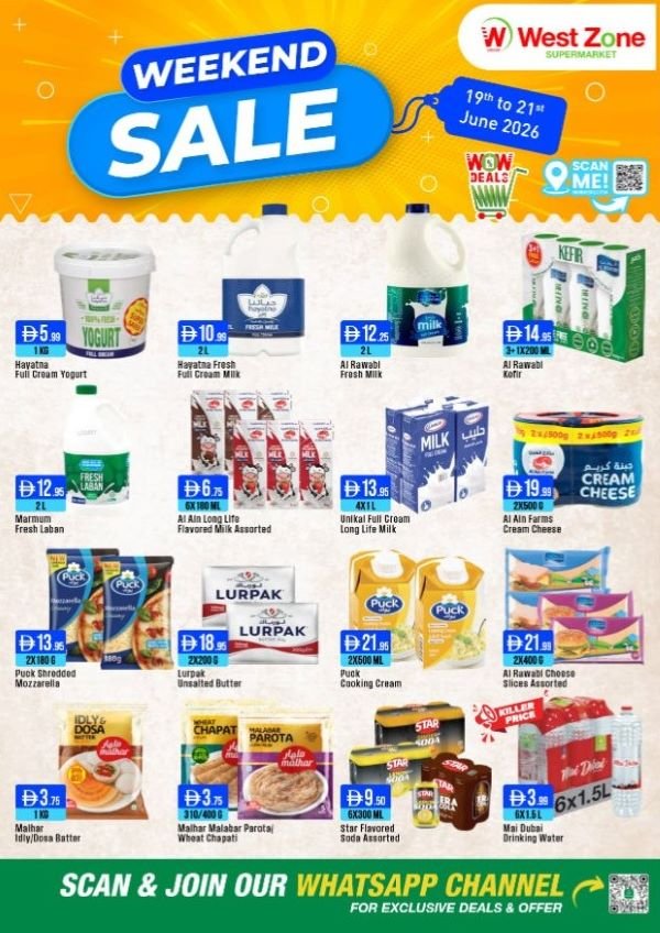 West Zone offers Catalog cover page