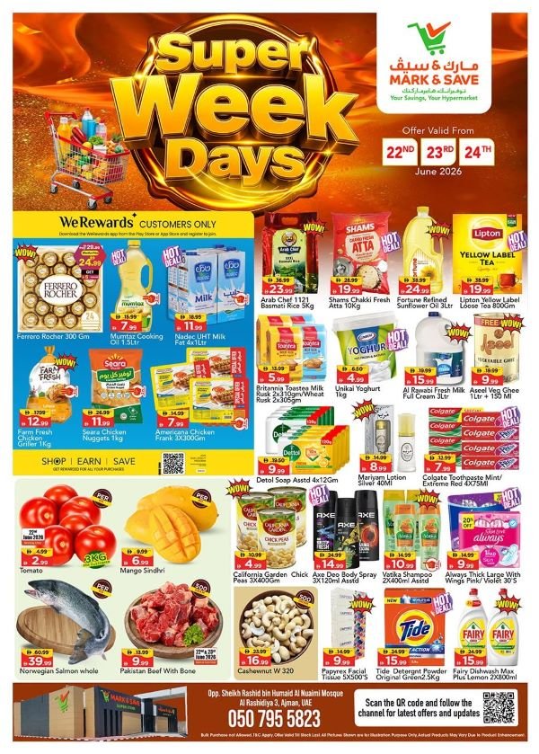 Mark & Save Ajman Super Week days offers
