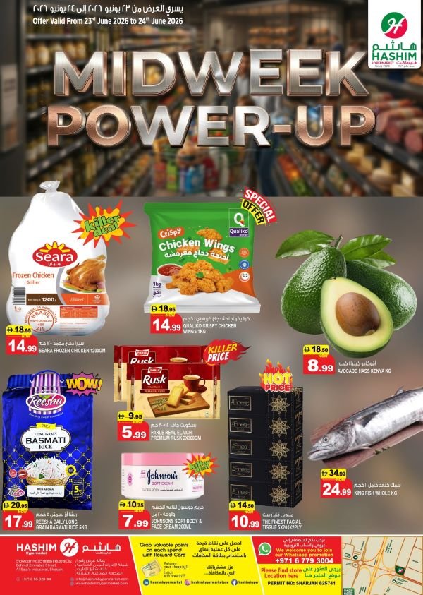 Hashim Hypermarket Midweek deals
